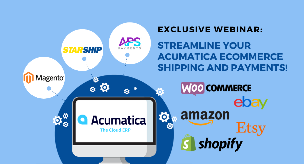 Acumatica Ecommerce Shipping + Payments