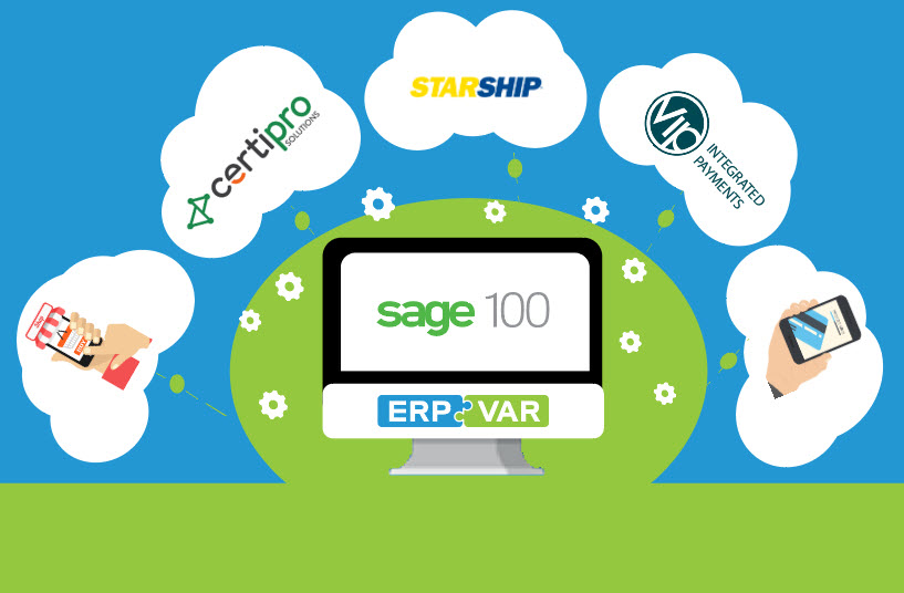 Sage 100 shipping solution